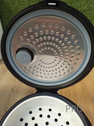 Olla digital arrocera y de vapor, capacidad