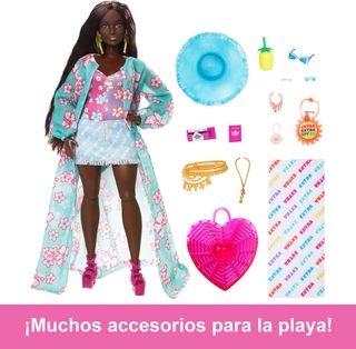Barbie Extra Fly Muñeca Playa Mattel HPB14 NUEVA