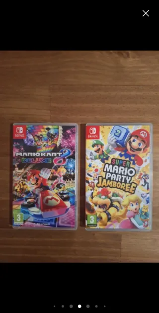 Mario Kart 8 Deluxe y Super Mario Party Jamboree