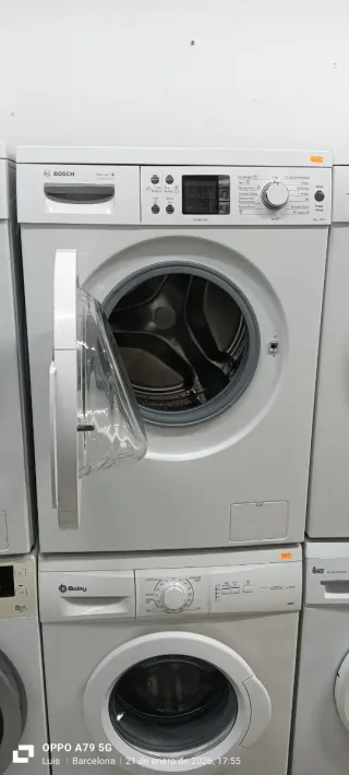 Lavadora Carga Frontal Bosch 8 KG Serie 6