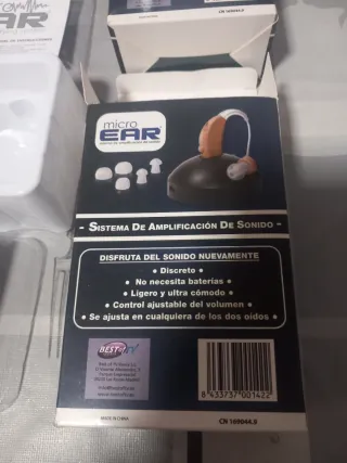 Micro EAR Sistema Amplificación Sonido