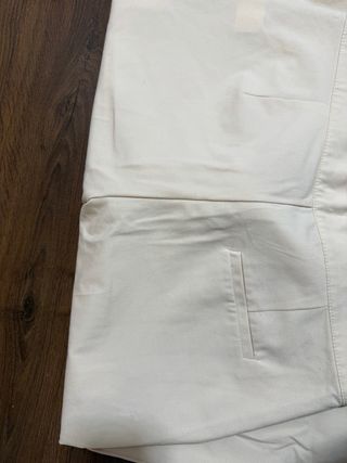 Pantalón de pinza beige