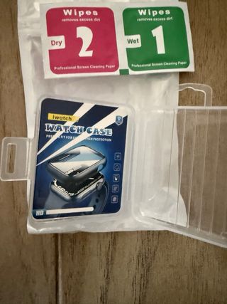 Protector Pantalla Apple Watch 38mm Negro