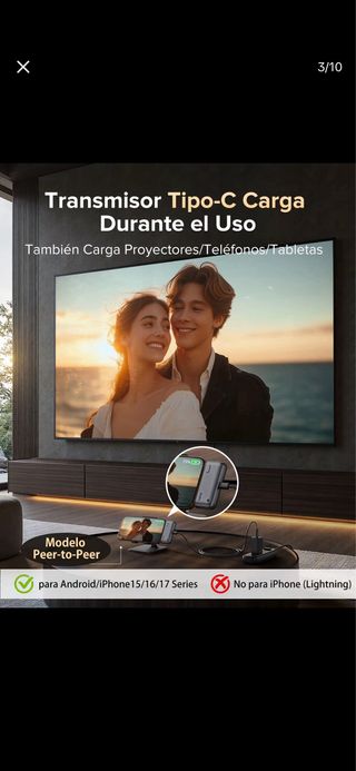 Transmisor y Receptor HDMI Inalámbrico Llano S850