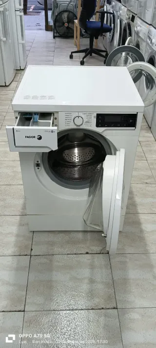 Lavadora Carga Frontal Fagor 8 kg RPM 1400