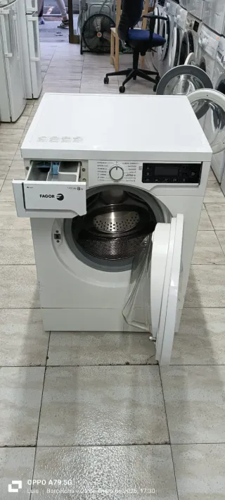Lavadora Carga Frontal Fagor 8 kg RPM 1400