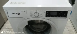 Lavadora Carga Frontal Fagor 8 kg RPM 1400