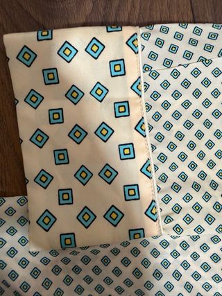 Camisa Zara Estampada Rombos Talla L