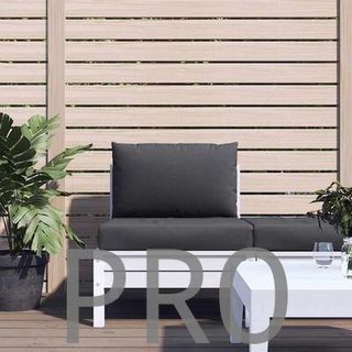 vidaXL Cuscini per pallet 2 unità in tessuto grigio