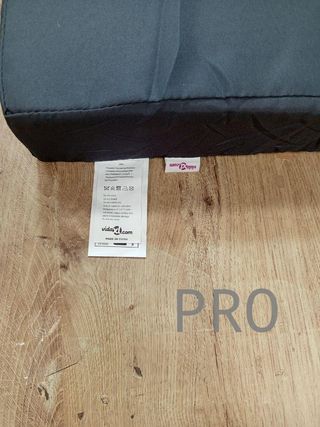 vidaXL Cuscini per pallet 2 unità in tessuto grigio