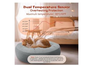 Cama Eléctrica Nobleza Gatos/Perros 50x50