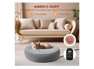 Cama Eléctrica Nobleza Gatos/Perros 50x50