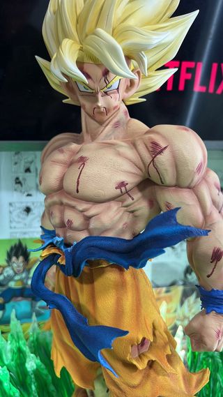 Goku figure class Resina Escala 1/4