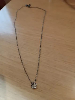 Marlú Collane Cuore Perle Argento