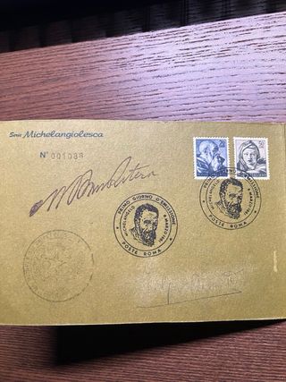 Francobolli Argento Serie Michelangiolesca