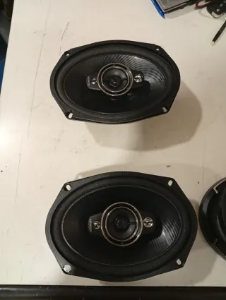 Colunas Kenwood 600W Carro