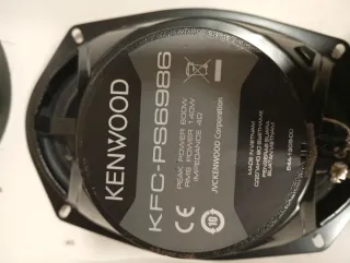 Colunas Kenwood 600W Carro