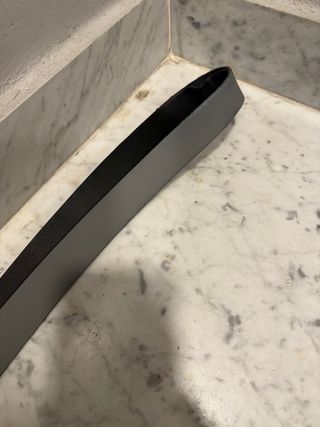 Cintura Armani Exchange AX Fibbia Grigia