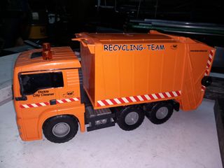 Camión de basura Dickie MAN City Cleaner