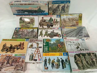 Gran Lote Maquetas Militares