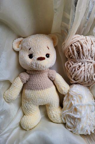 Orsetto amigurumi fatto a mano