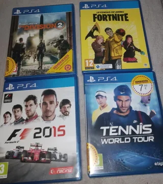 Lote 4 giochi PS4 + contenuto senza scatola FORNITE