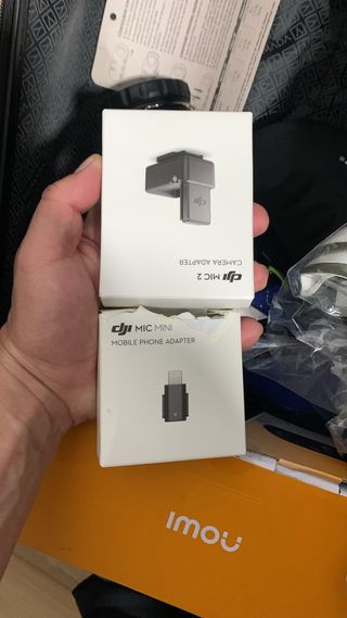 DJI Mic 2 y Mic Mini Adaptadores