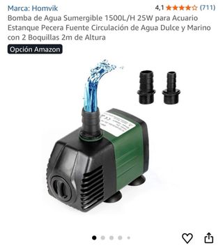 Bomba Agua Sumergible Water Strider SM-088