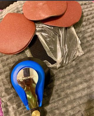 Lijadora Orbital Neumática + Discos (nueva)