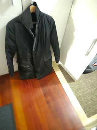 Abrigo parka Lasarre negro