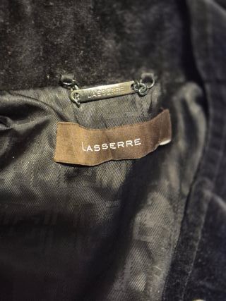 Abrigo parka Lasarre negro