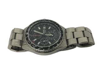 reloj pulsera caballero seiko 7t92-0cf0 flight master