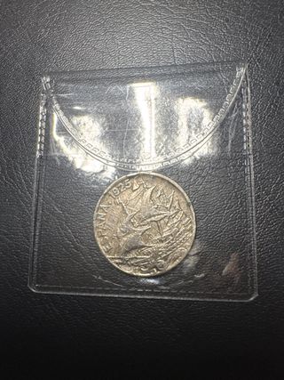 25 céntimos España 1925 – Carabela – Alfonso XIII