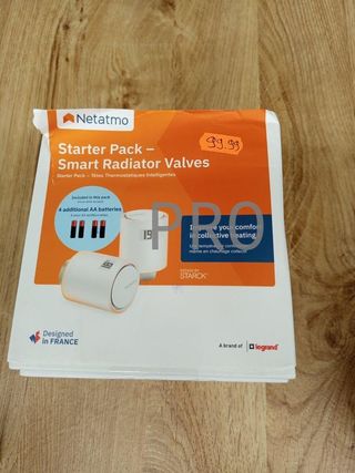 Válvulas radiador inteligentes - Netatmo