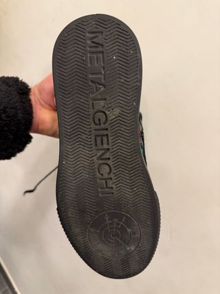 Scarpe alte MetalGienchi fantasia floreale