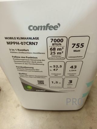 Aire acondicionado portátil Comfee