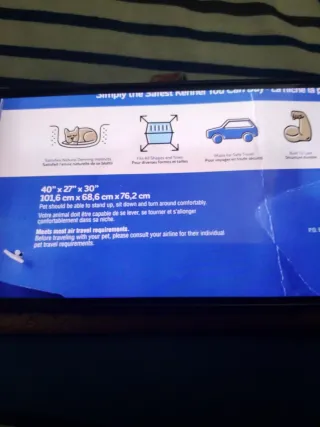 Transportín IATA perros 101.6x68x76cm