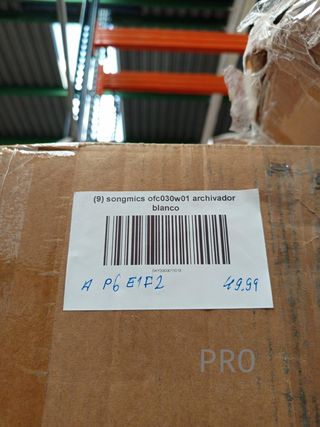 Pedestal da ufficio SONGMICS OFC030W01