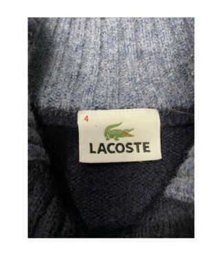 Jersey Lacoste Azul y Blanco