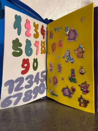 Libro educativo personalizado, de goma Eva, madera