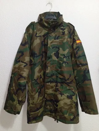 Chaqueta Militar Ejército Español Camuflaje 1996