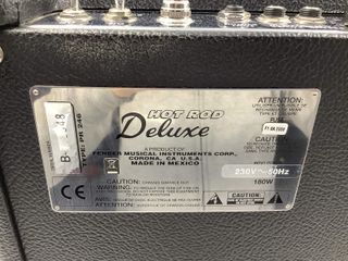 amplificador guitarra fender hot rod deluxe i
