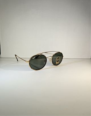 Occhiali Ray Ban Oval Double Oro