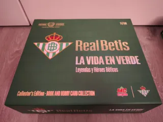 Caja coleccionista Real Betis + 161 cartas