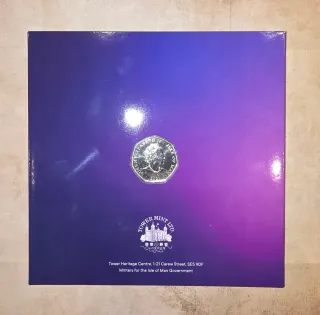 Monedas Isla de Man 50p 2021 Alice in Wonderland