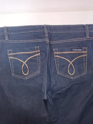 Pantalón Skinny Mujer Calvin Klein Azul