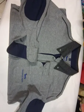 Camicia harmont e blaine Uomo Grigia L Puro cotone