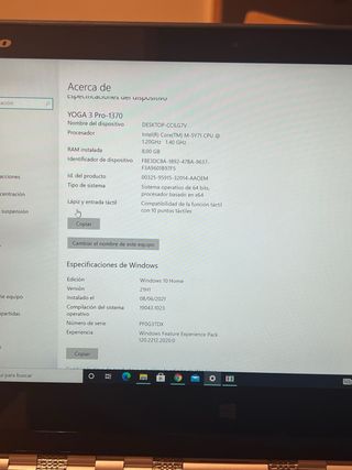 Lenovo Yoga 3 Pro 8GB RAM 512GB SSD