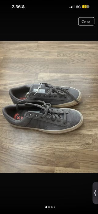 Zapatillas Converse grises