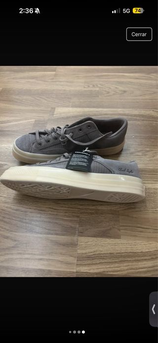 Zapatillas Converse grises